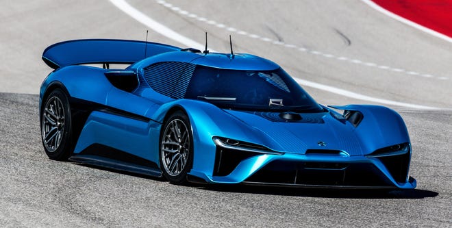 Chinese electric car manufacturer Nio calls their EP9 electric supercar the "world's fastest electric car."