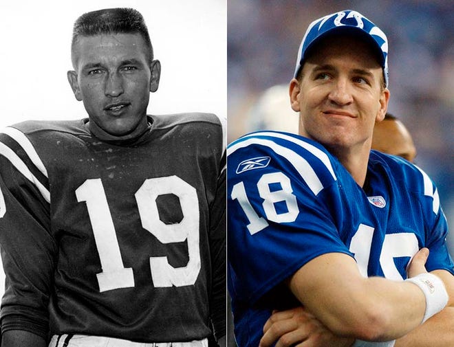100 Greatest Colts Of All Time Who S No 1 Johnny Unitas Or Peyton Manning
