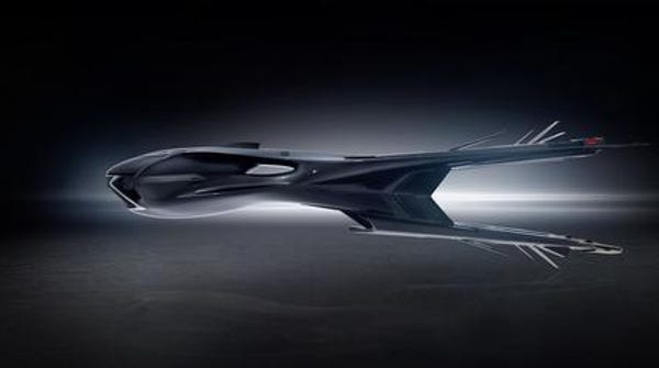 Lexus is showing off its first space jet idea in...