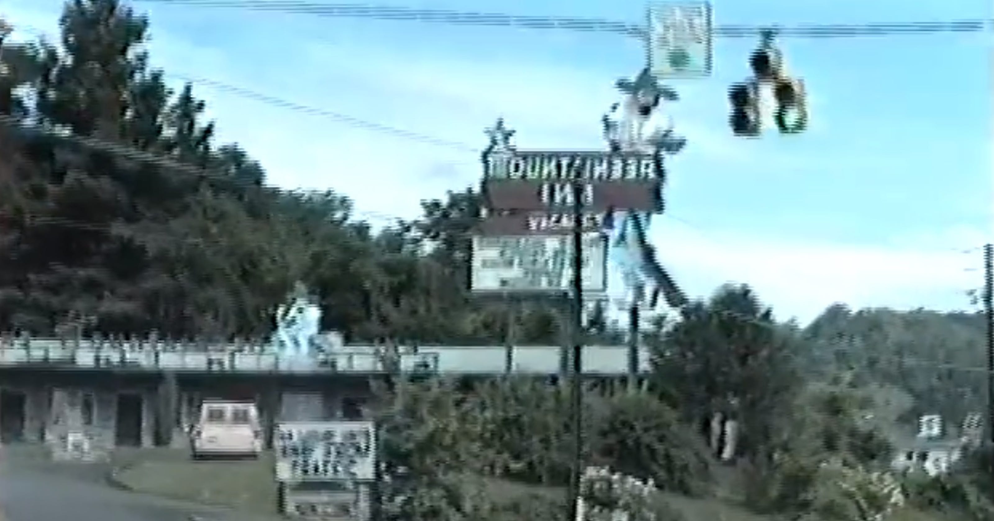 See Asheville's Tunnel Road as it appeared to a traveler in 1989