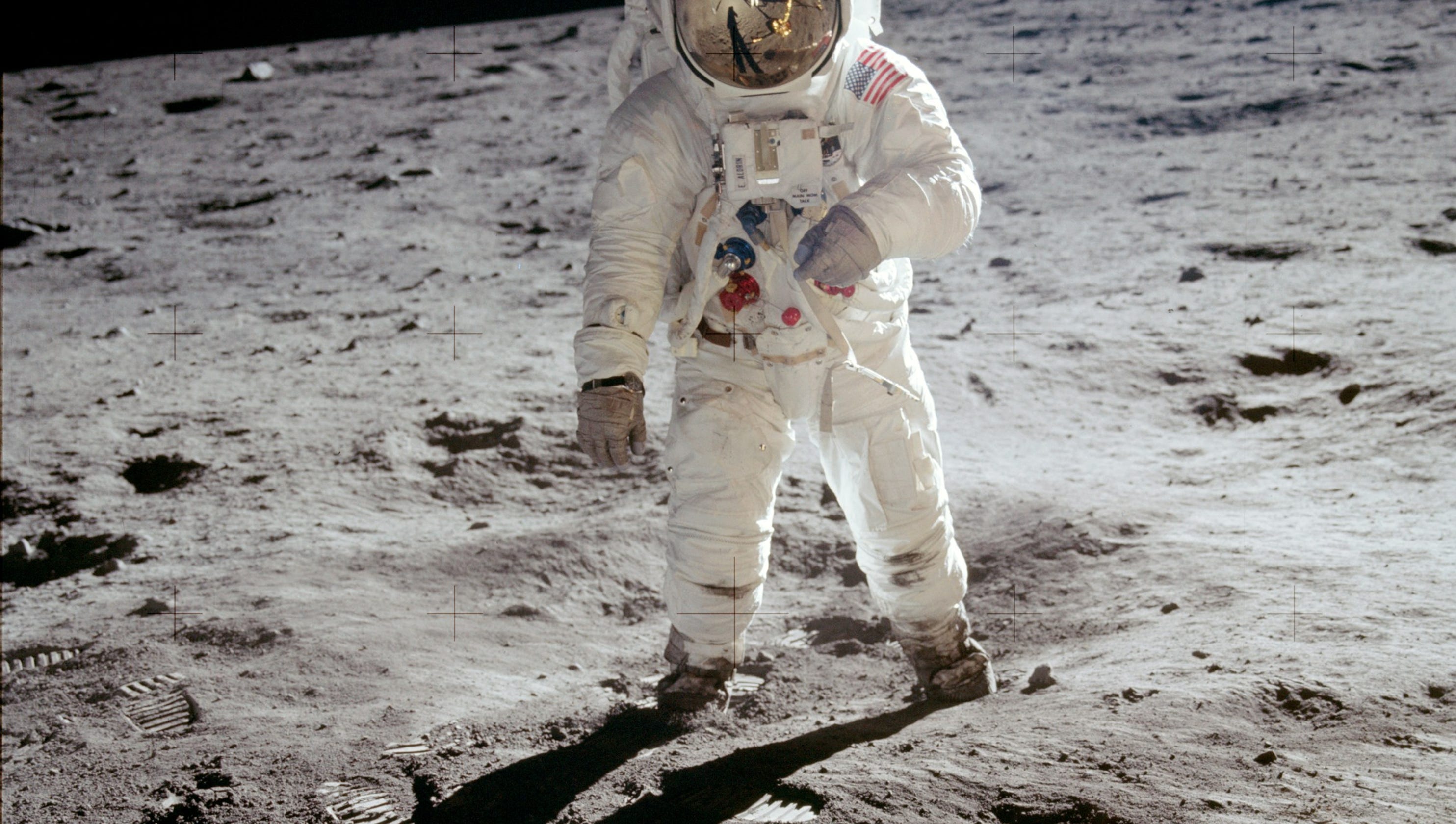 first man to visit moon