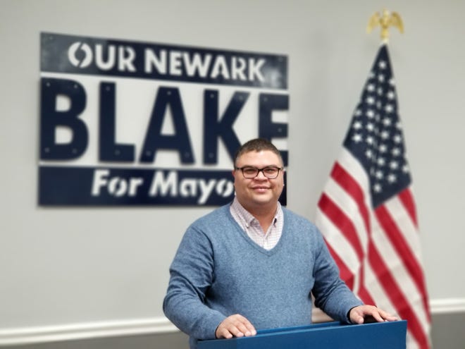 Jeremy Blake candidate for mayor of Newark