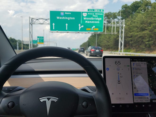 Driving on Auto Pilot From Tallahassee to Washington D.C. in a Tesla Model 3