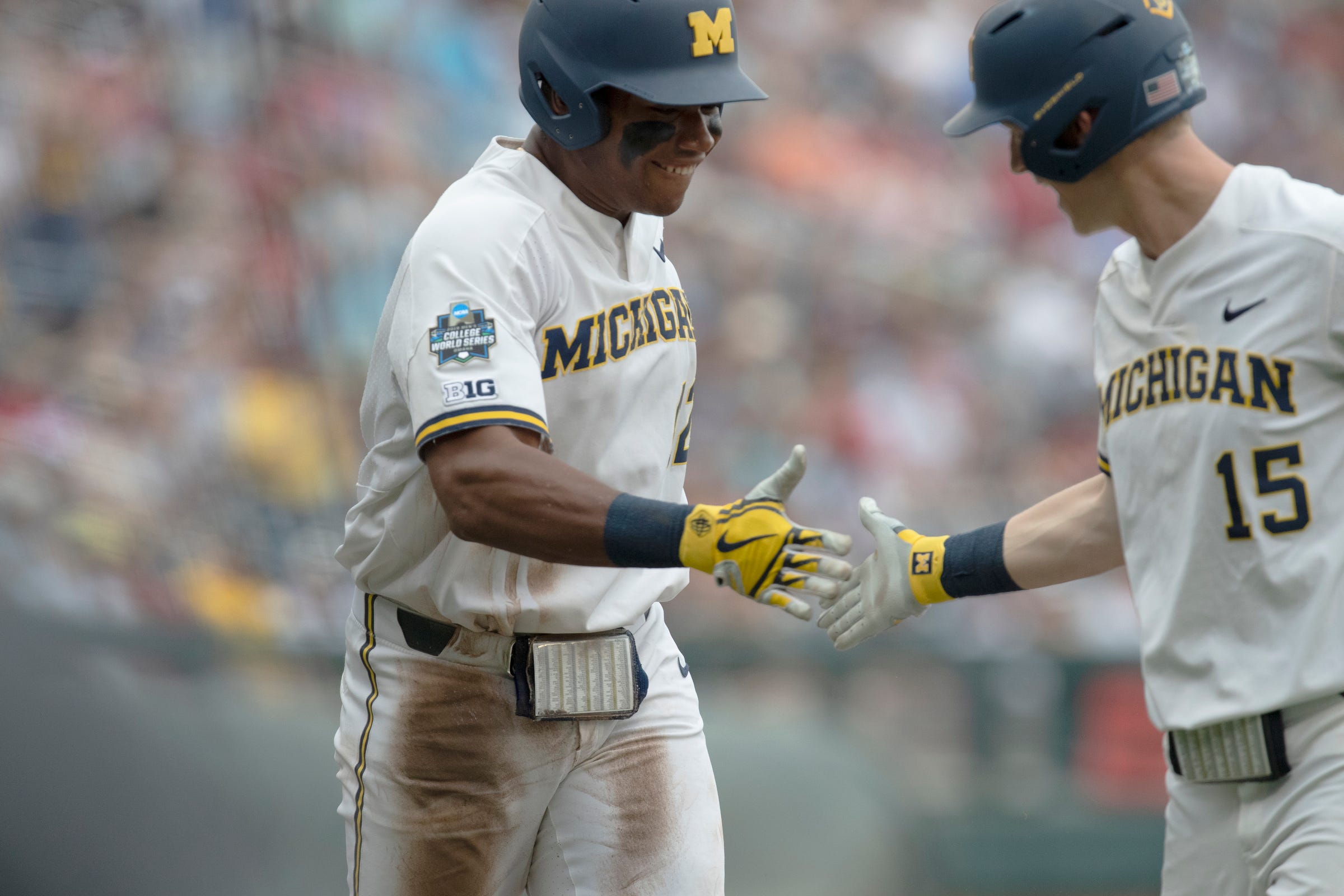 michigan baseball jersey jordan