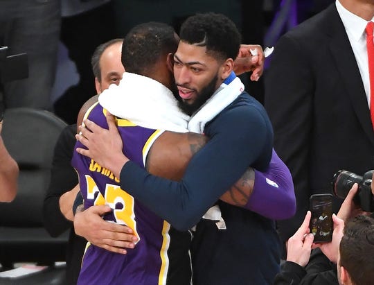 Anthony Davis and LeBron James will be teammates in Los Angeles after all.