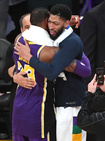 Anthony Davis and LeBron James will be teammates in Los Angeles after all.