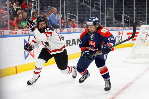 27. Tampa Bay Lightning: Samuel Poulin, Sherbrooke (QMJHL), left wing. Poulin (19), whose father Patrick was a longtime NHLer, has steadily moved upward on draft boards with the same type of gritty game his dad played. But, it’s Samuel’s improvement offensively this season (29 goals) that has scouts believing this guy has a lot more in him going forward.