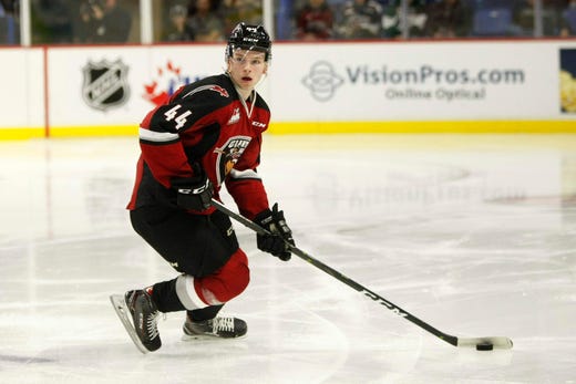 5. Los Angeles Kings: Bowen Byram, Vancouver (WHL), defenseman. The Kings need scoring, but Byram is just too good to pass up. Byram is the premier defenseman in this class, and the Kings need help at every position.