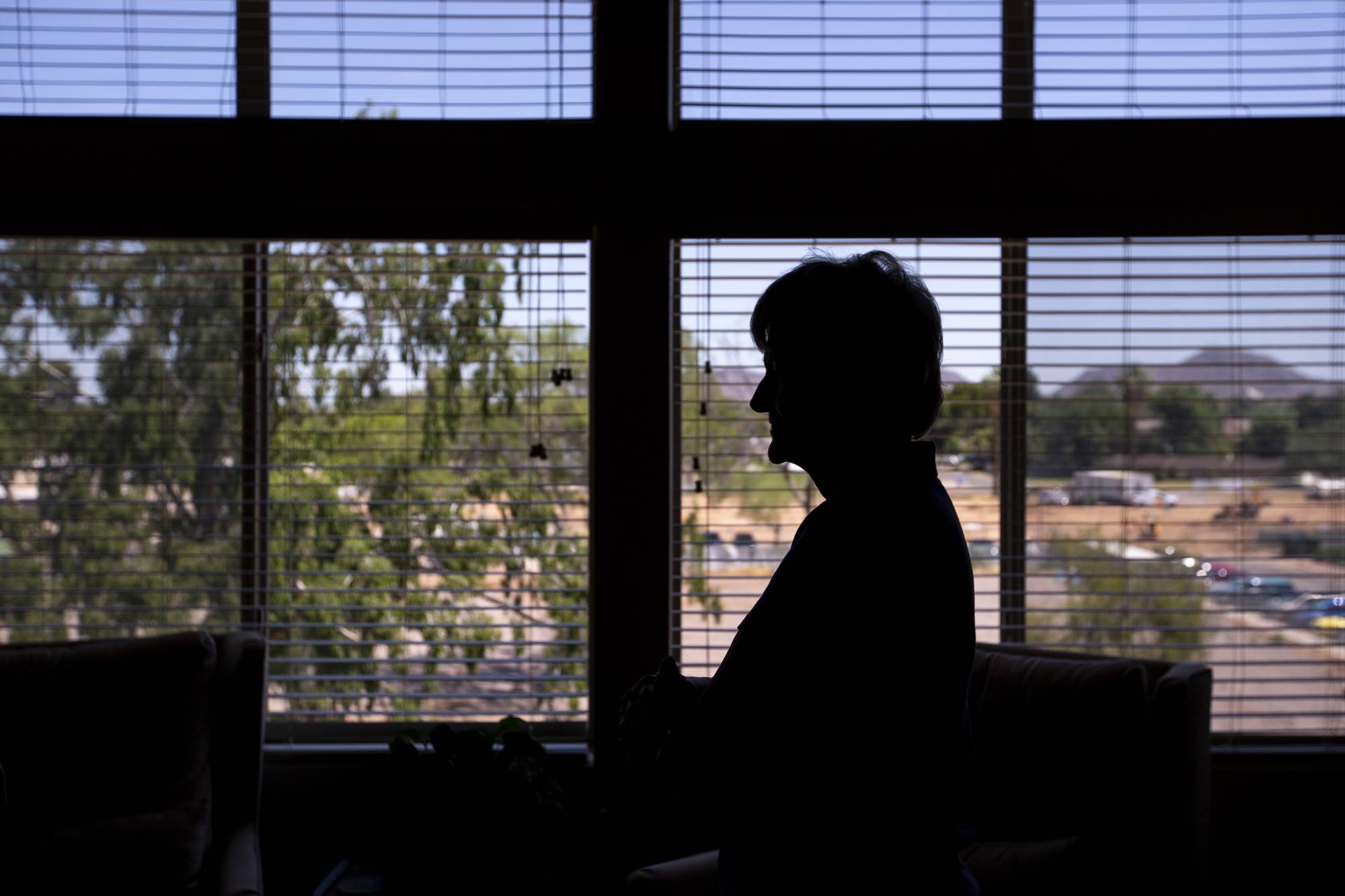 Health issues keep Barbara Carpenter in her Phoenix apartment when air quality is at its poorest.