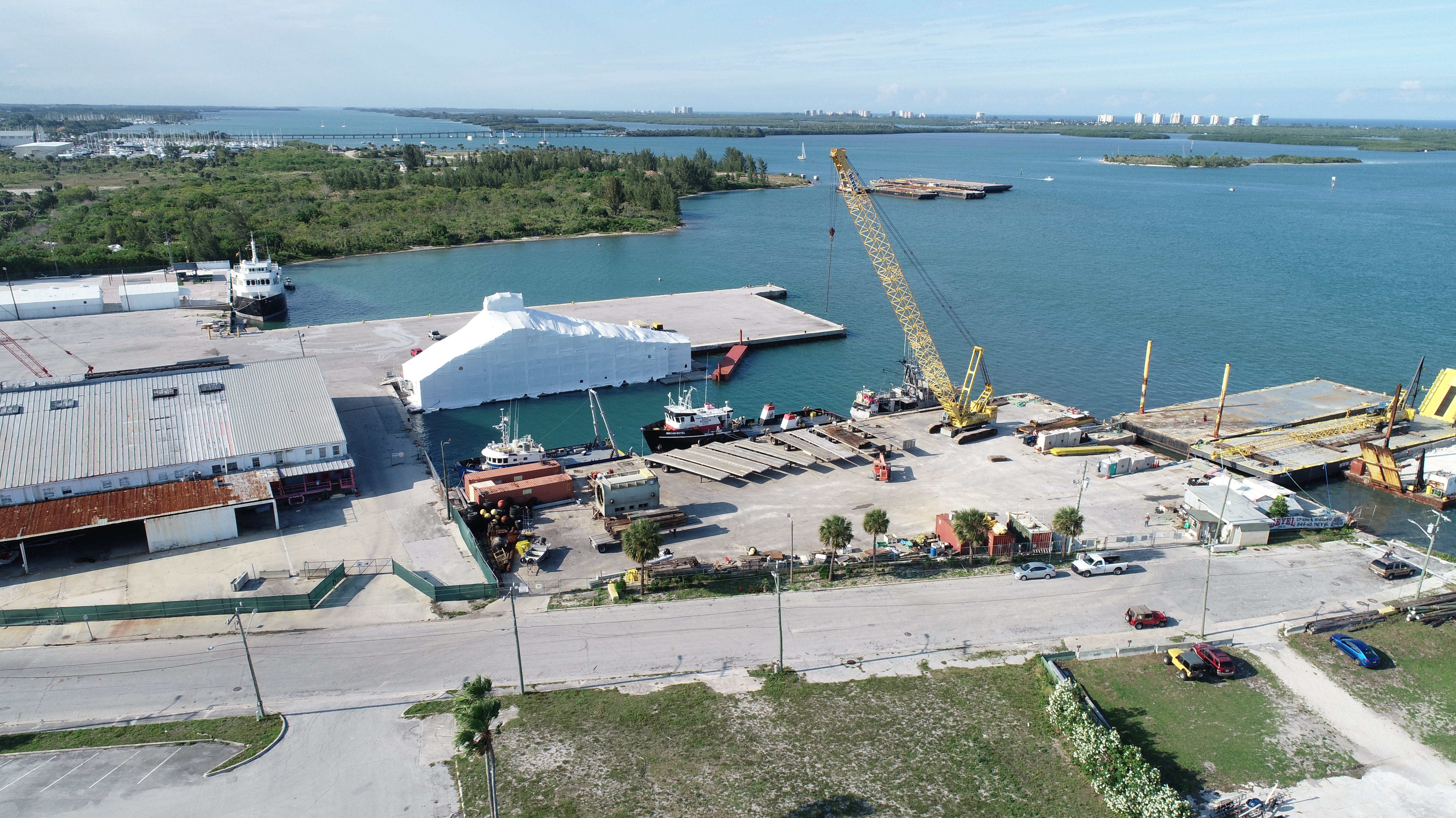Fort Pierce port yacht repair, marine contractors, artificial