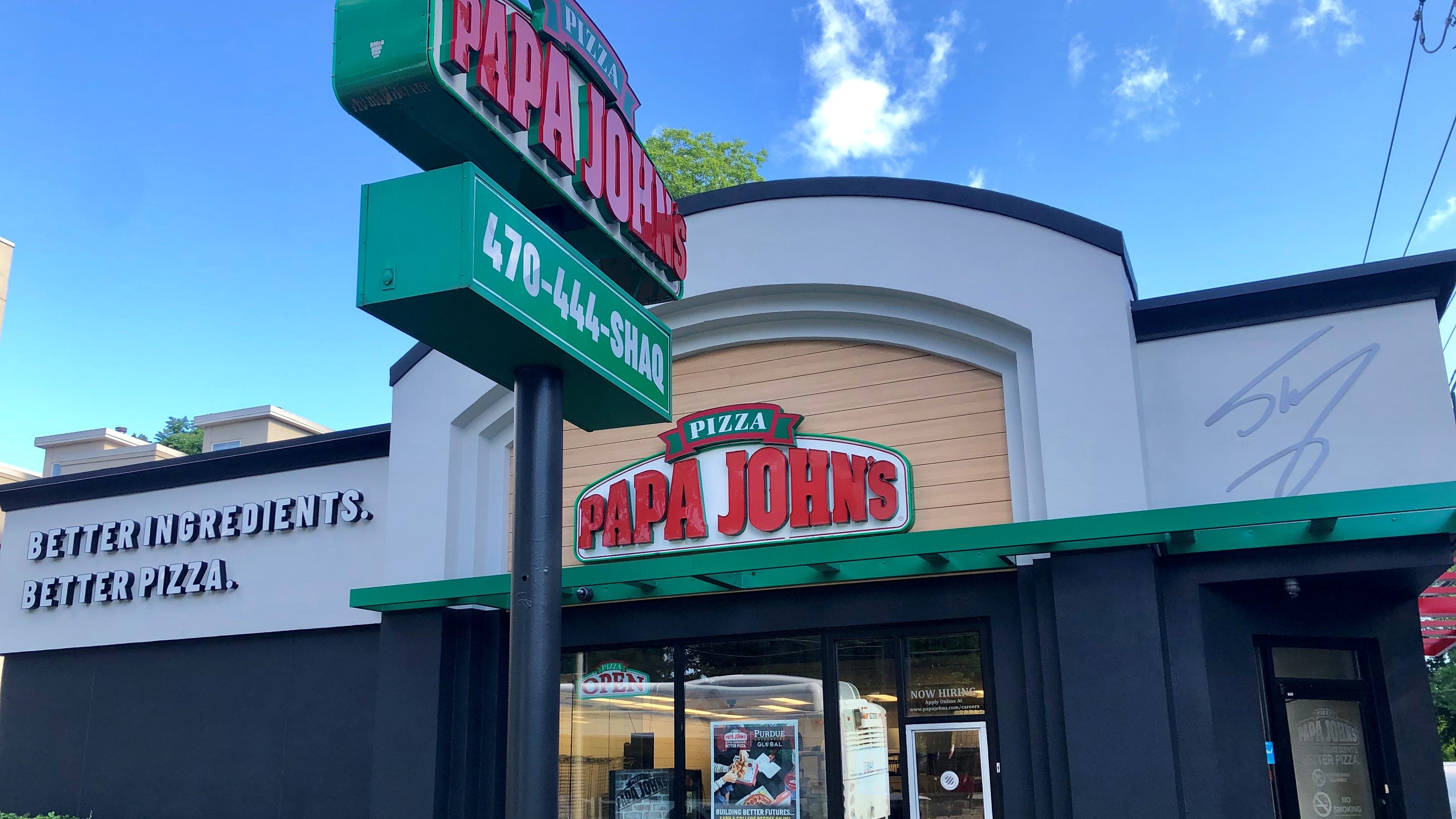 Papa John S And Shaq The Brand And Nba Legend Hoping For Slam Dunk