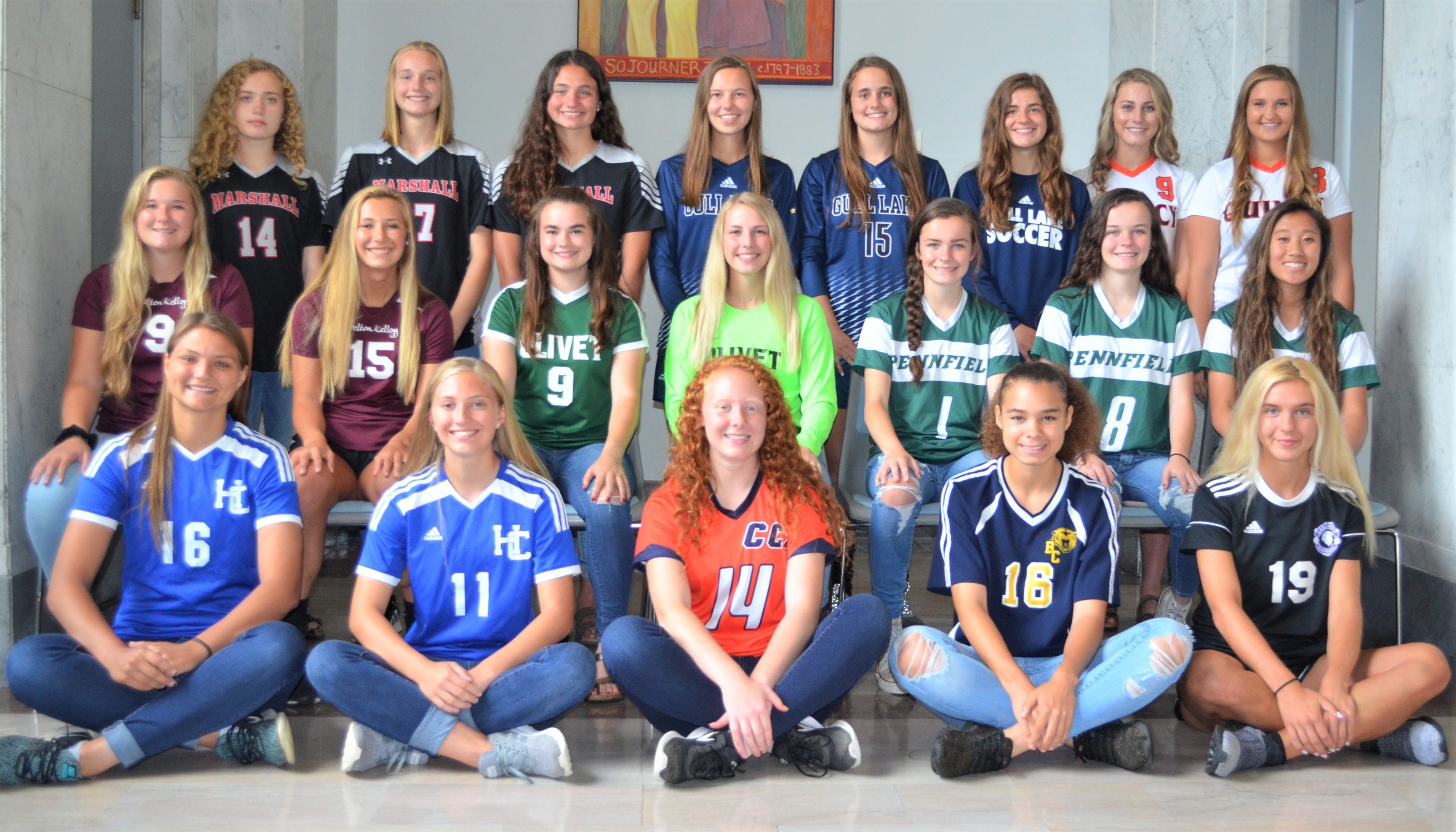 Marshall's leads AllEnquirer Girls Soccer Team