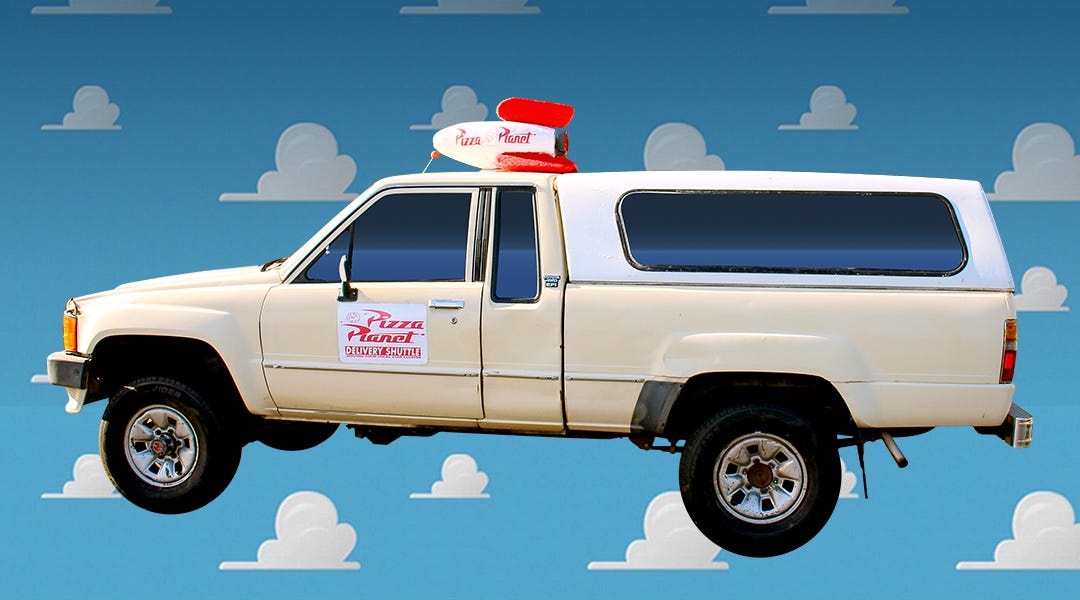 doce Azotado por el viento esfera Toy Story's Pizza Planet truck coming to metro Phoenix movie theaters