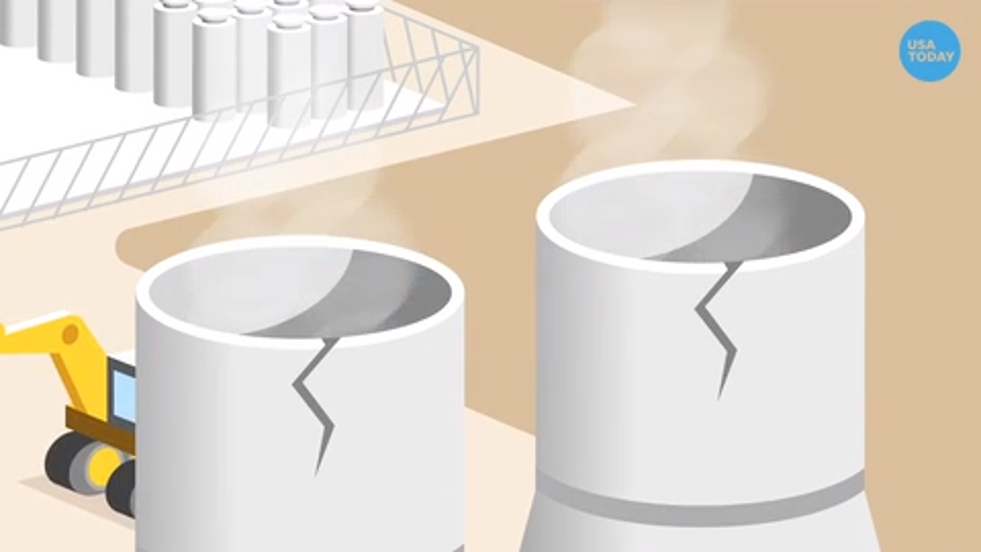 Shutting down a nuclear power plant