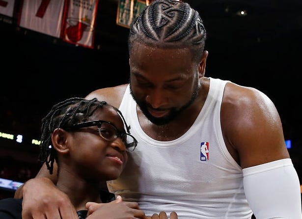 Dwyane Wade Opens Up About Supporting Son Zion At Miami S Pride Parade