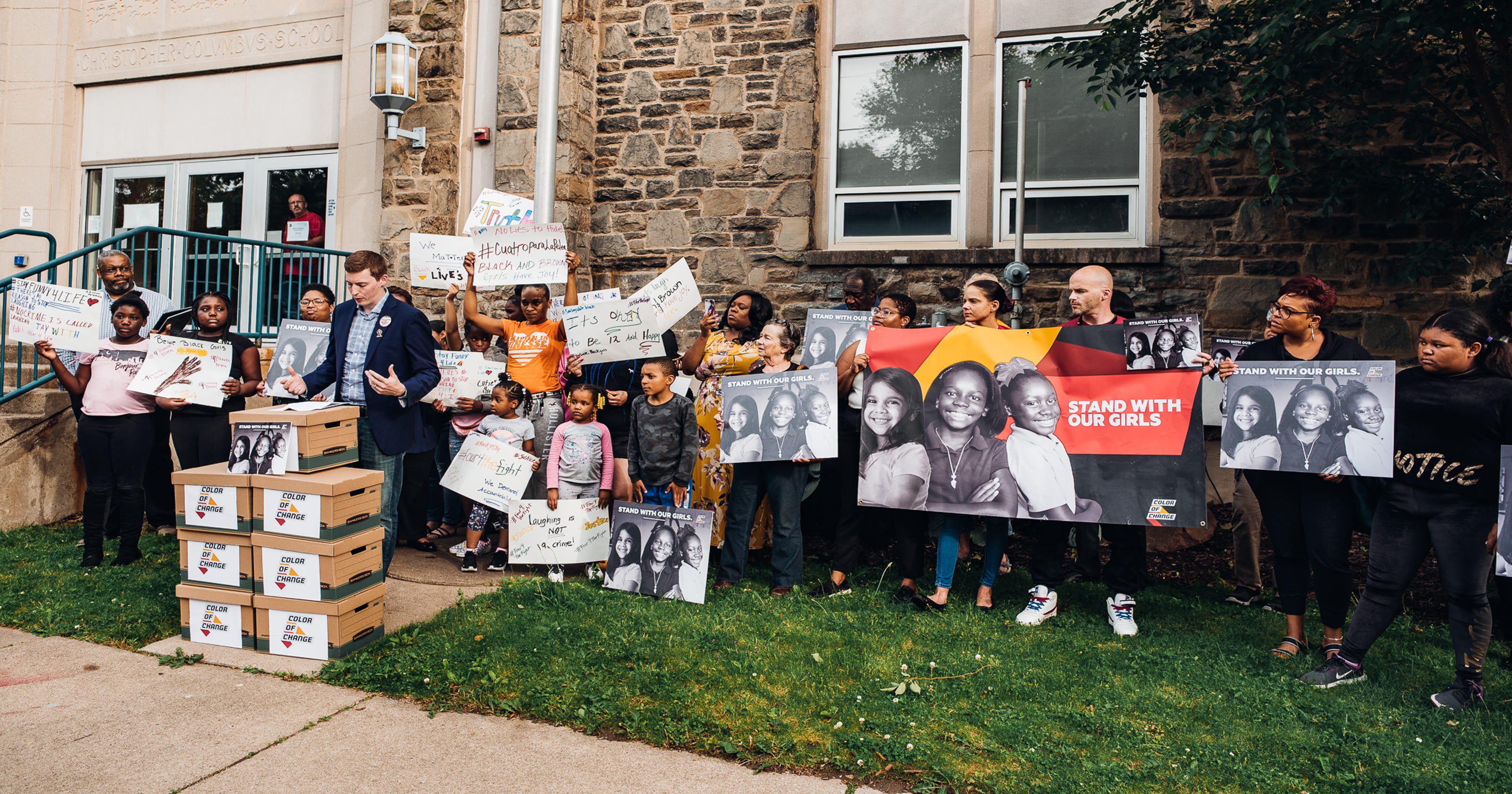 Petition protests #39 unsafe learning environment #39 at Binghamton schools