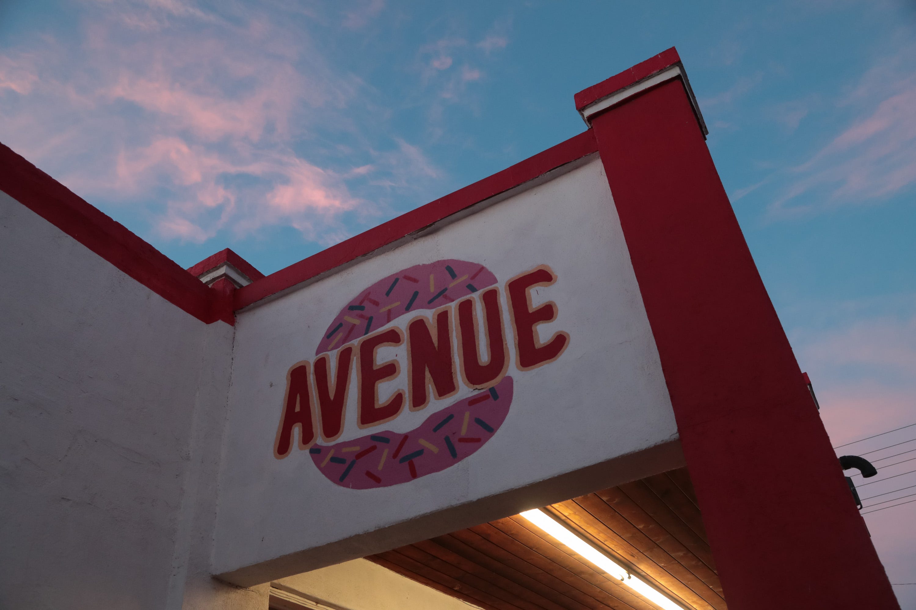 Sunrise at Donut Avenue, Calexico, Calif., 5:22 AM, June 12, 2019.