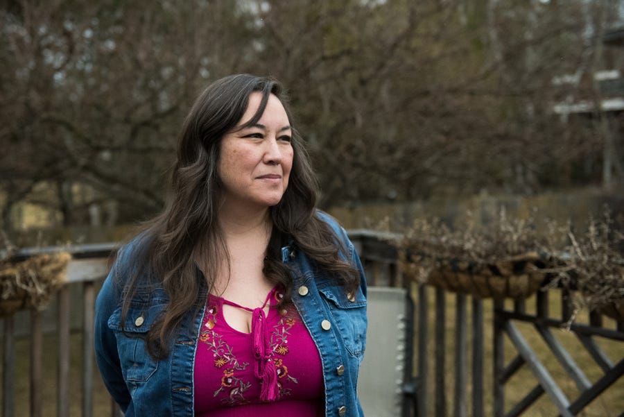 Ronalda Angasan says she suffered years of abuse by her ex-husband. She turned her experience into action by founding Alaska Natives Against Domestic Violence.