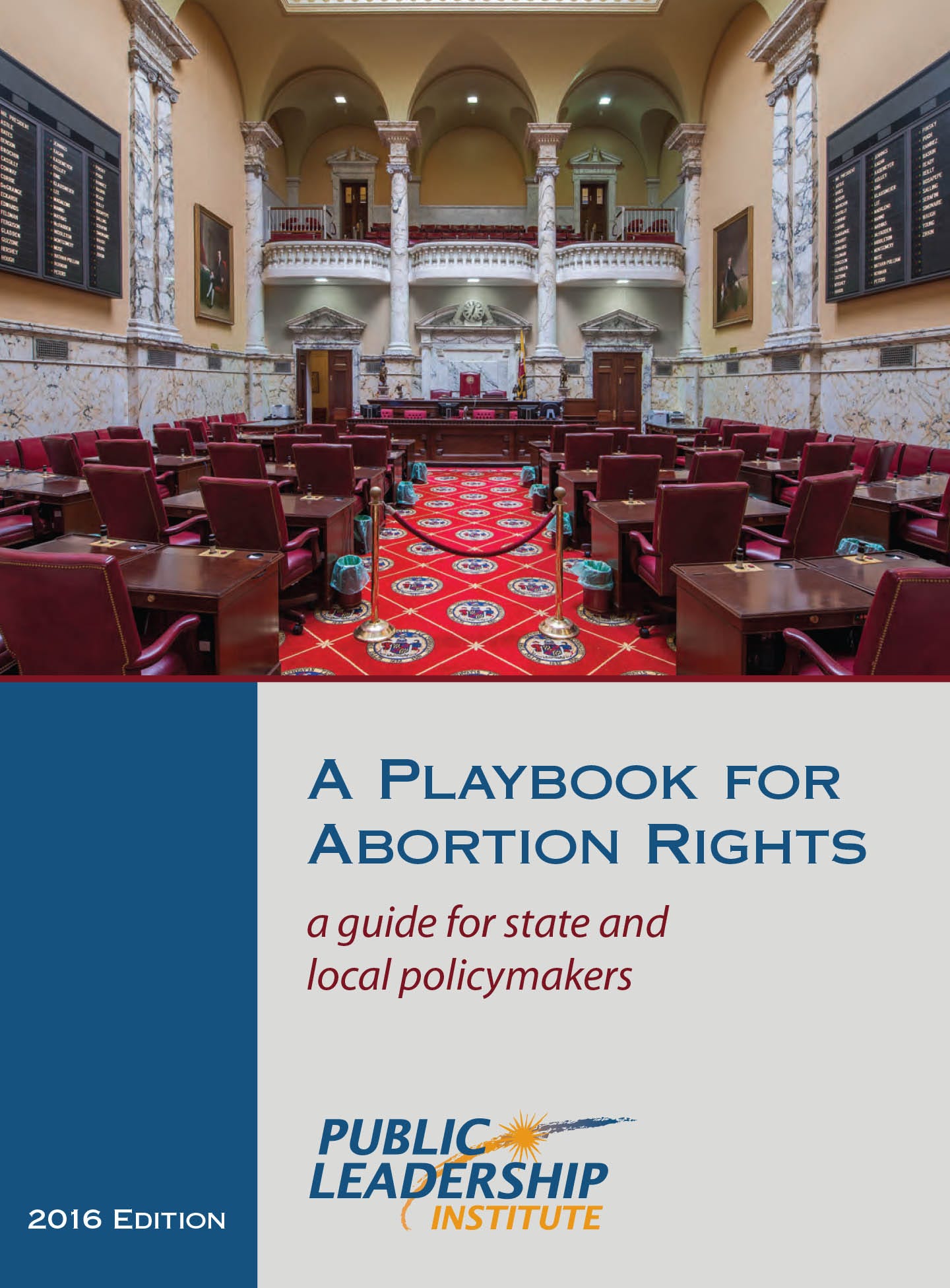 The cover of "A Playbook for Abortion Rights."