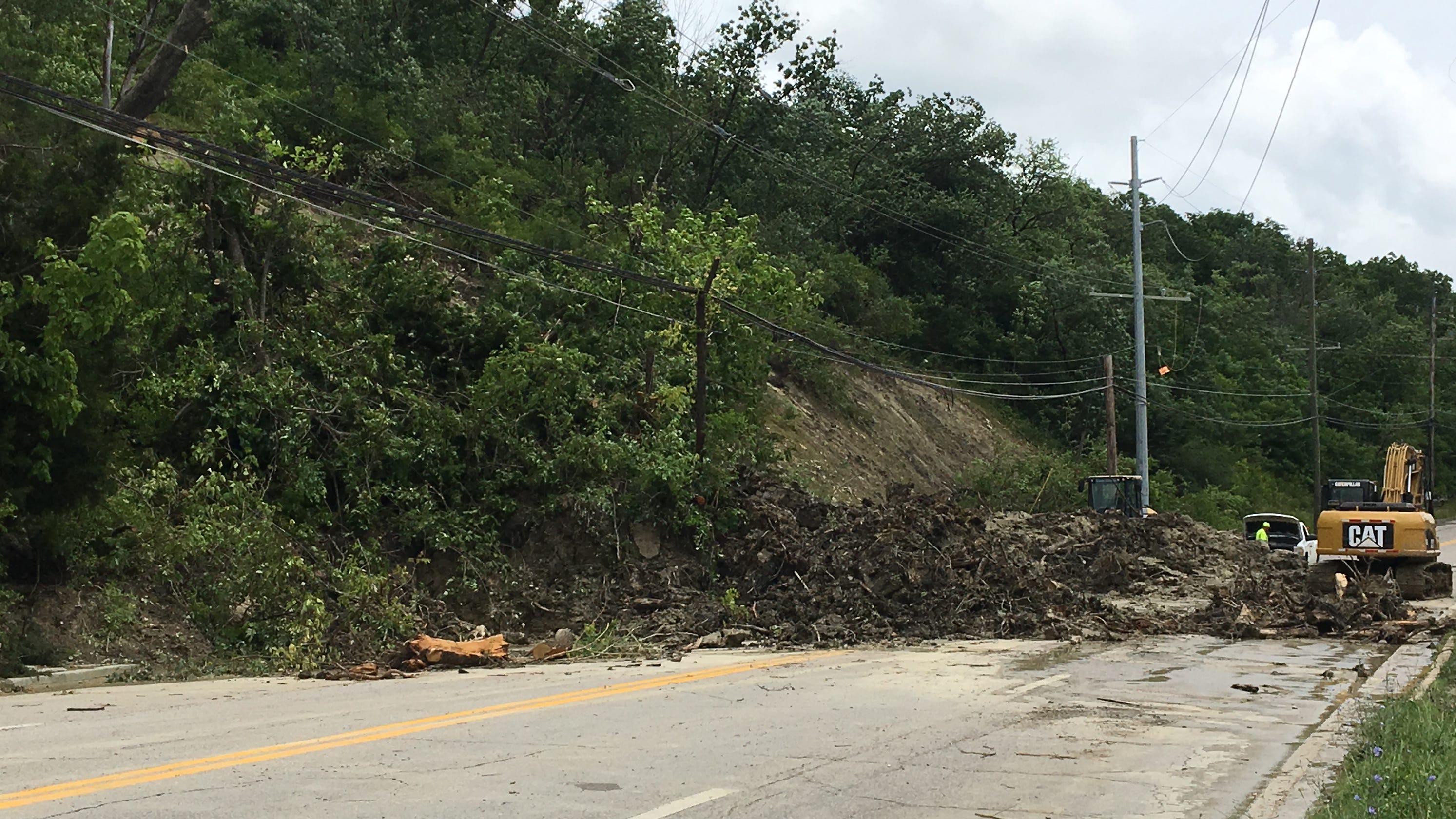 Nky Storm Damage Ky 9 Landslide Cleanup Continues Some Roads Opened
