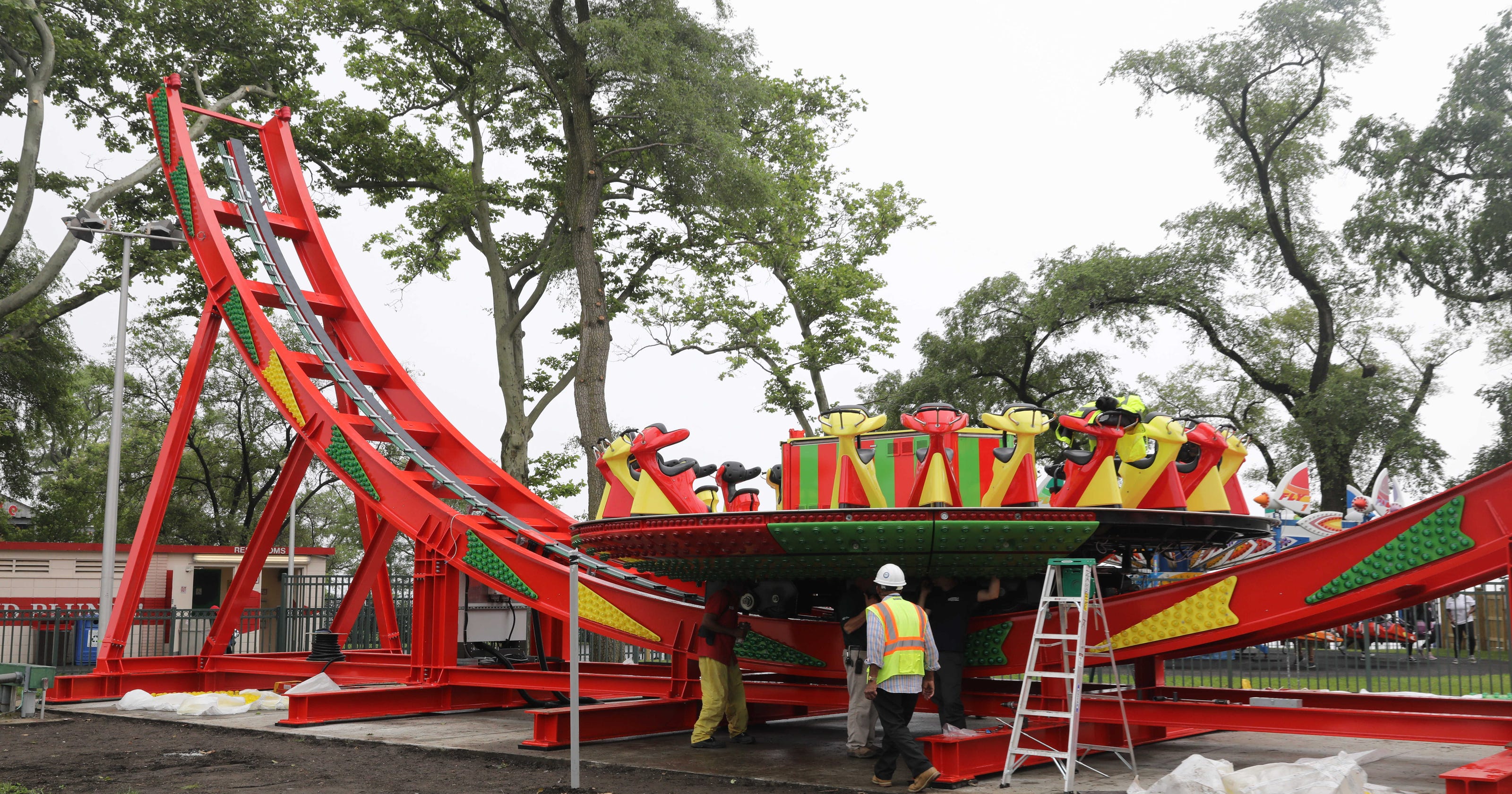 Playland unveils first new ride since 2008