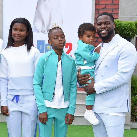 Kevin Hart's daughter Heaven is a jokester like...