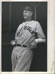 Former major league pitcher Ray Fisher also was baseball coach at Michigan from 1921 to 1958