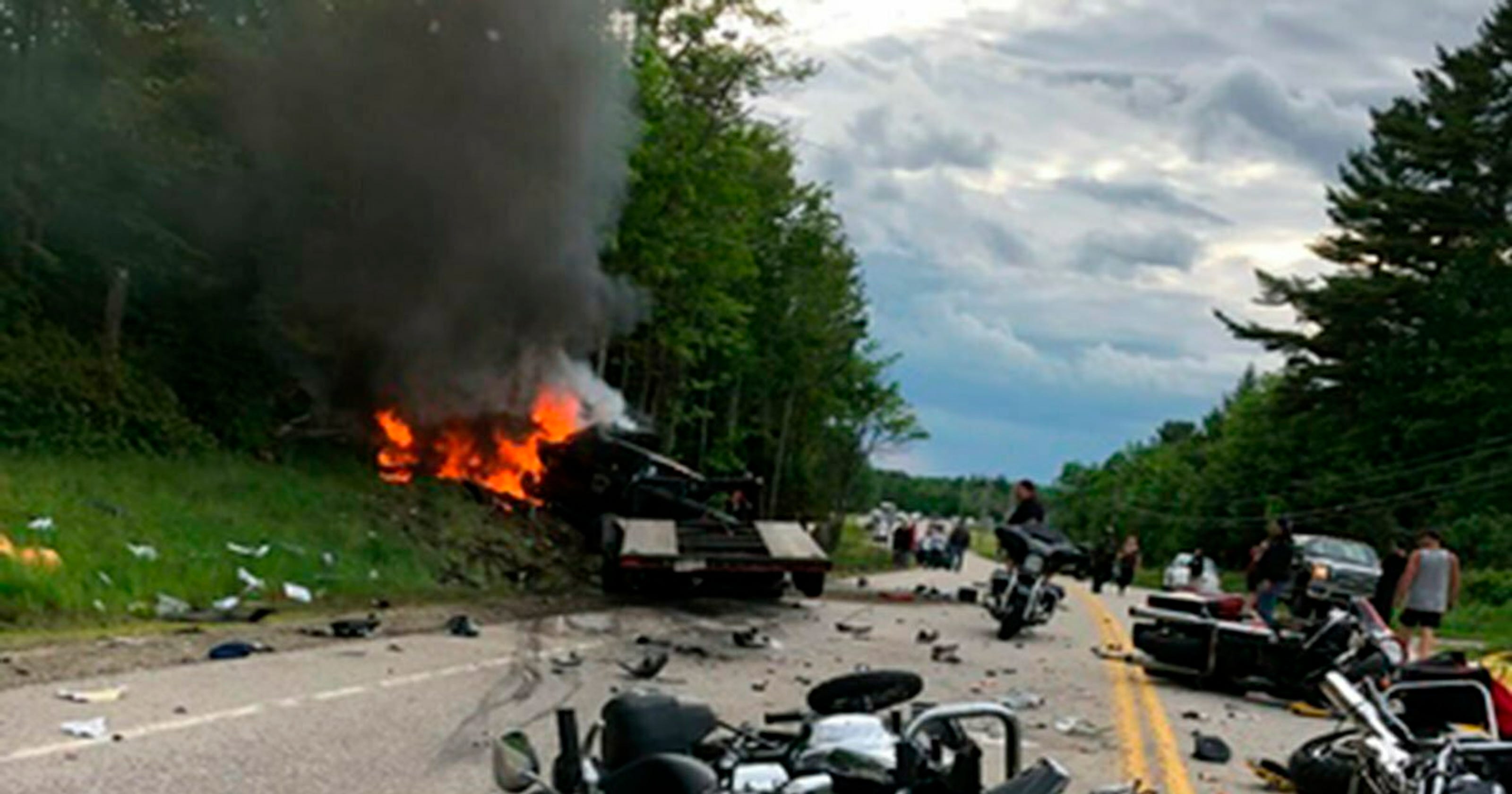 Motorcycle crash Community mourns 7 killed in New Hampshire