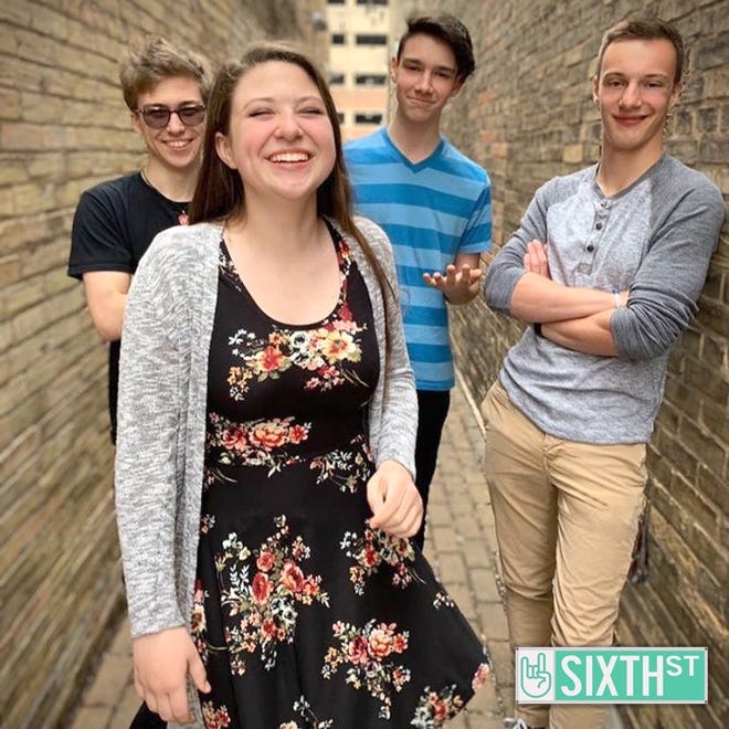 Sixth Street, a band of students from St. Mary Catholic High School in Neenah, will play the Johnson Controls World Sound Stage at Summerfest in Milwaukee on Friday.