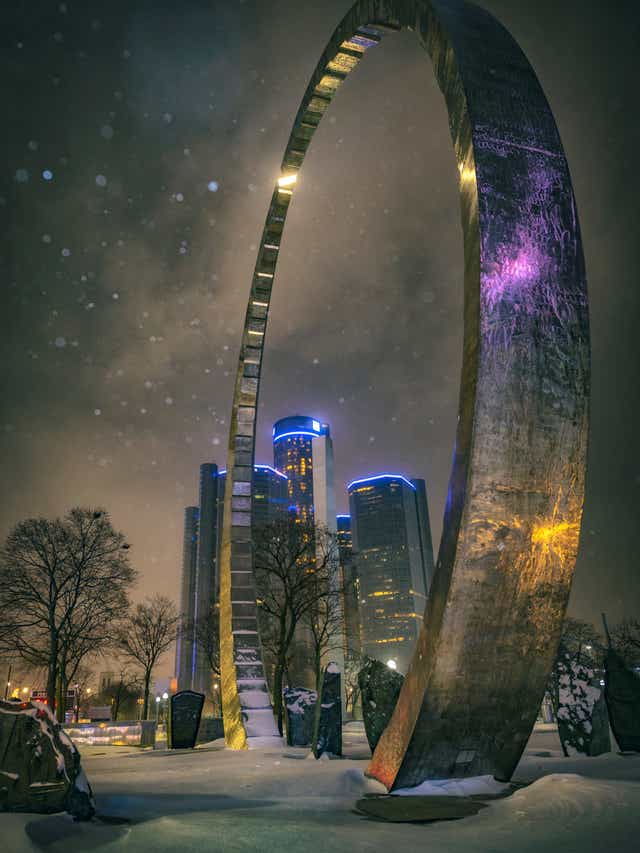 Hart Plaza Seen In Another Light Wins Spot In Celebrate Michigan