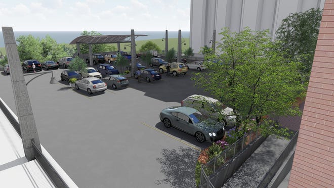 A new parking deck is scheduled for completion by late January at the Wisconsin Conservatory of Music main campus, 1584 N. Prospect Ave.