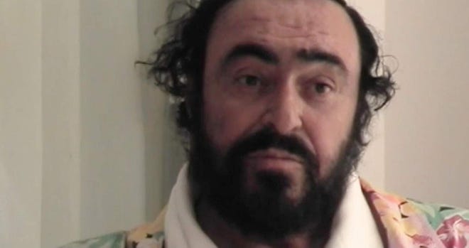 Luciano Pavarotti in "Pavarotti."
