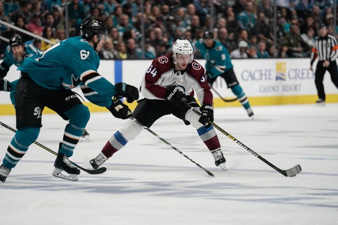 Carl Soderberg, 33, had 49 points (23 goals, 26 assists) for the Colorado Avalanche last season.