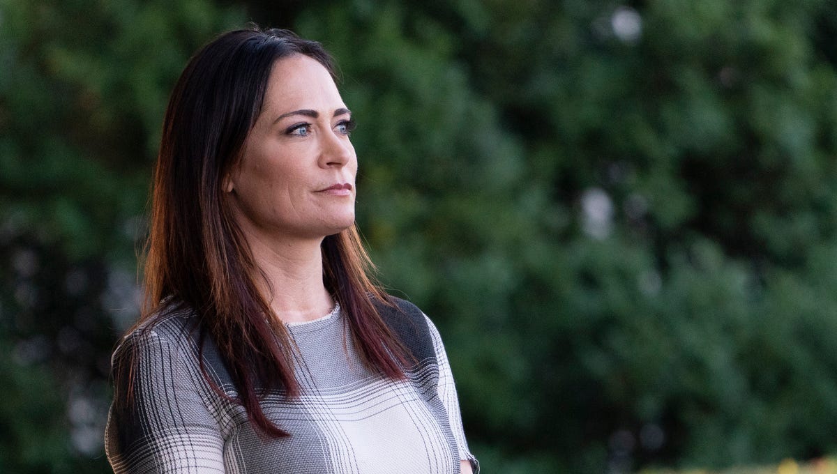 Stephanie Grisham, spokeswoman for first lady Melania Trump, has been named the new White House press secretary.