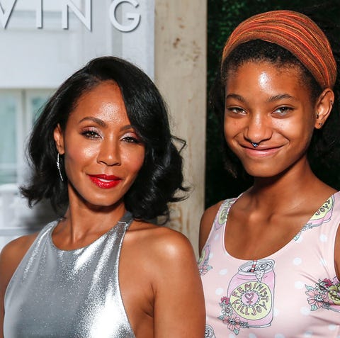 Producer/actress Jada Pinkett Smith and actress...