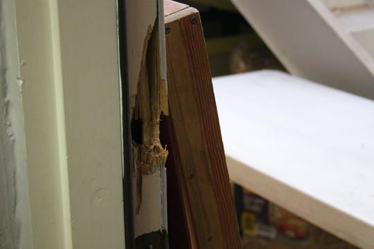 An unknown number of burglars broke into a side door using a crowbar to force their way in to the Ahwatukee Children's Theatre.