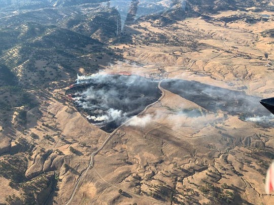 UPDATE: Trinity Fire contained at 90 acres