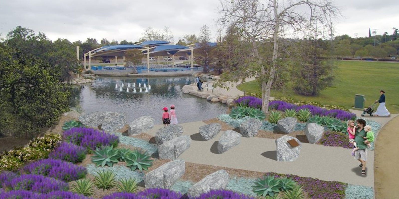 Design Of Thousand Oaks Memorial For Borderline Victims Unveiled