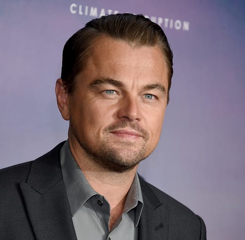 Leonardo DiCaprio. Don't worry. His face still...