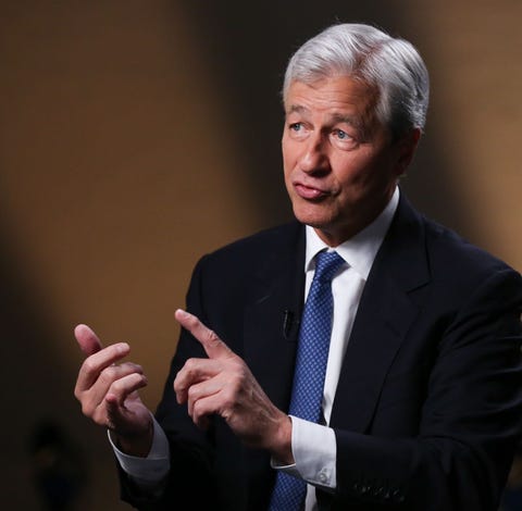 JPMorgan Chase CEO Jamie Dimon says banks are tryi