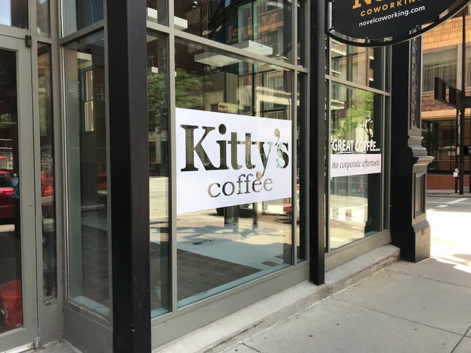 Kitty's Coffee is opening a new location on the southeast corner of Fourth and Elm streets.