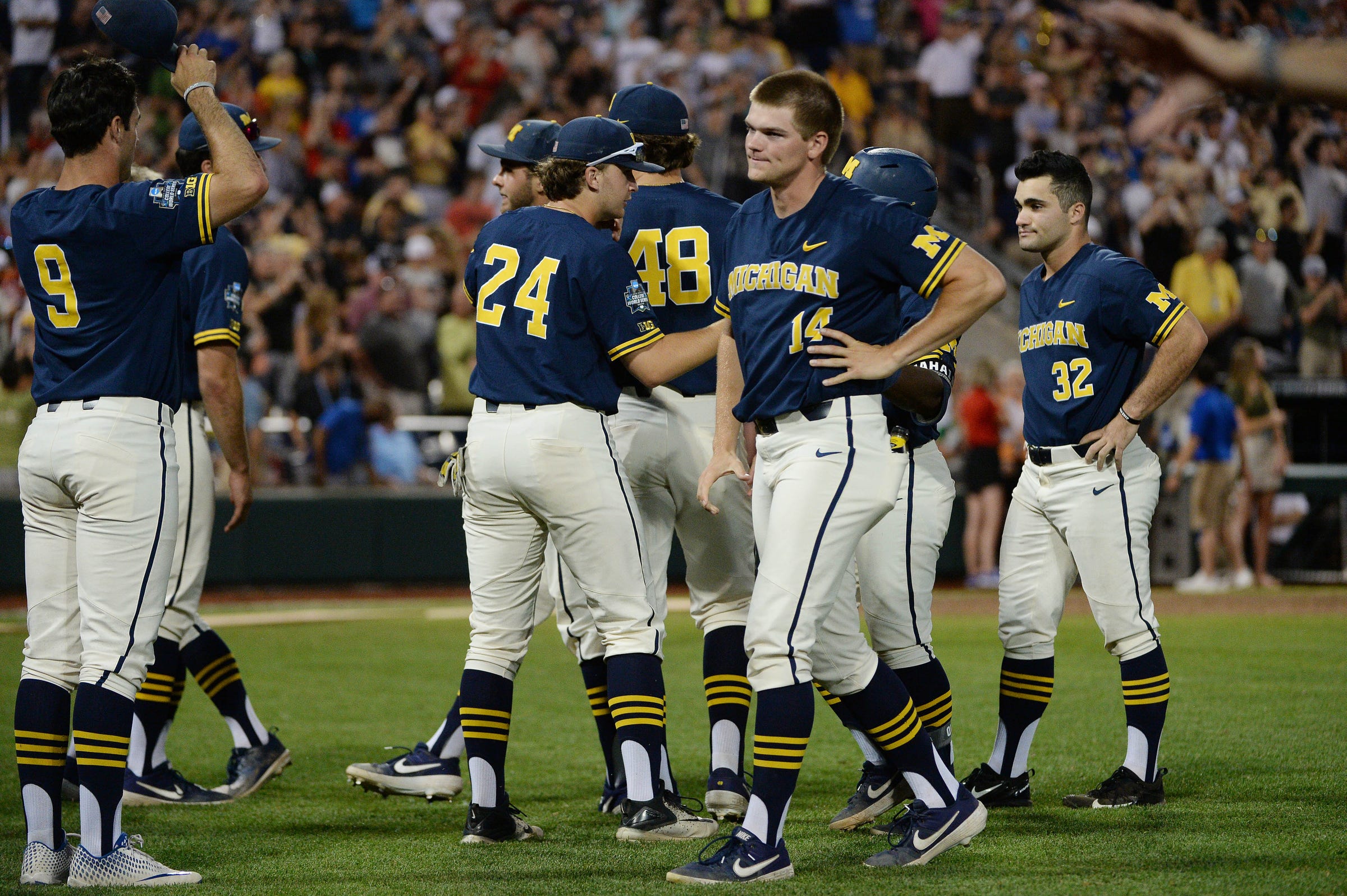 michigan wolverines baseball uniforms