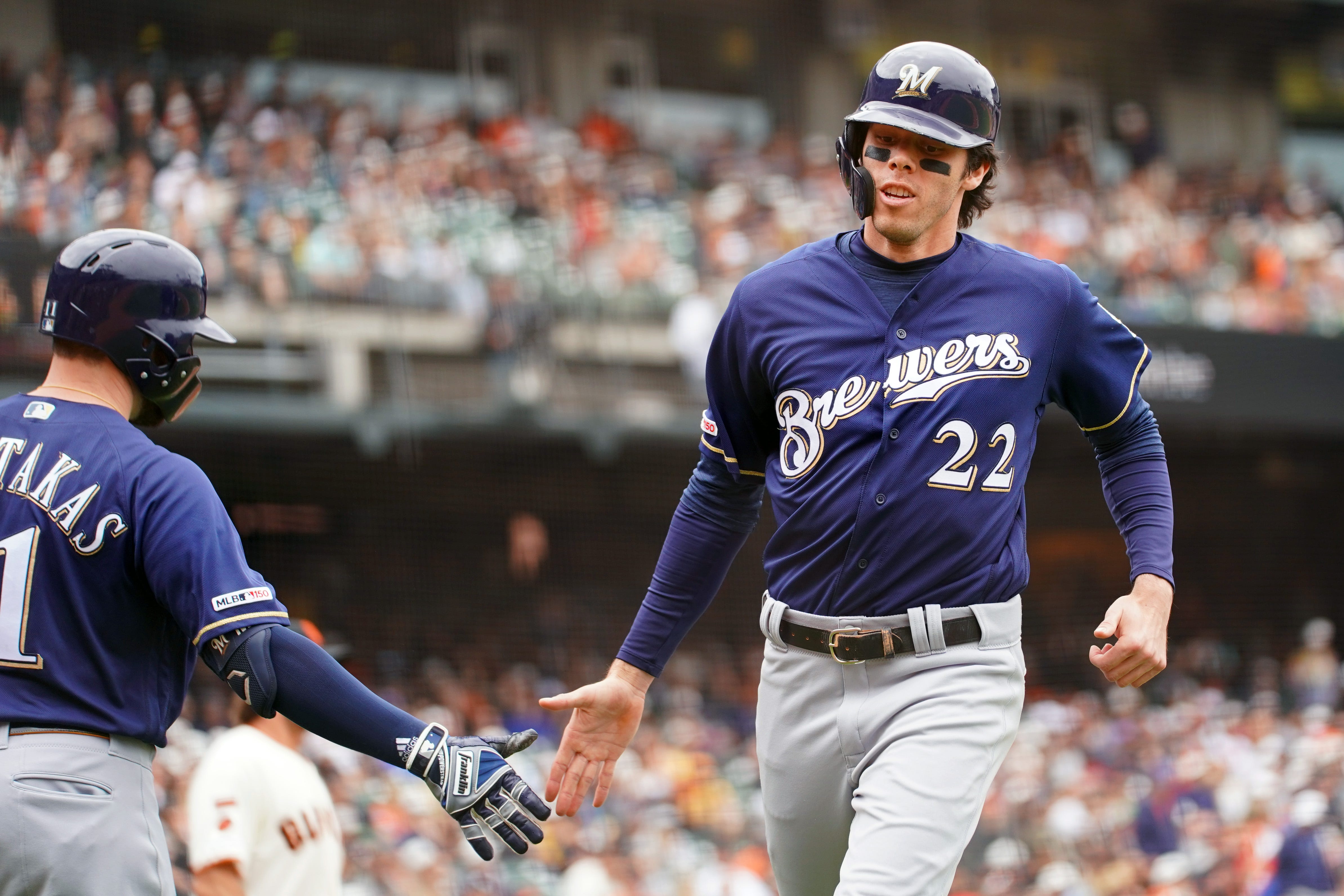 Brewers' Christian Yelich returning to 