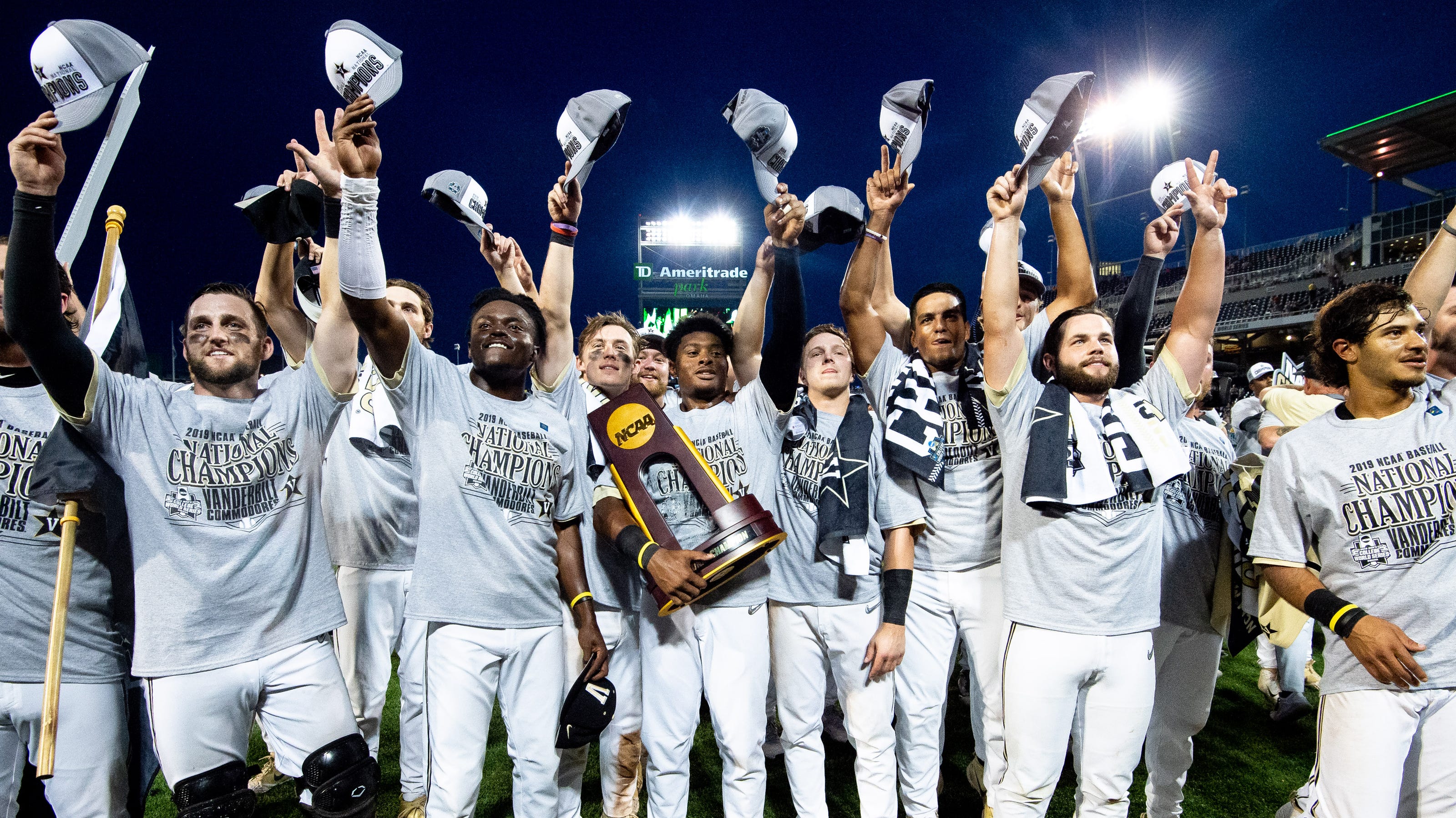 Championship Gold Vanderbilt baseball wins national title