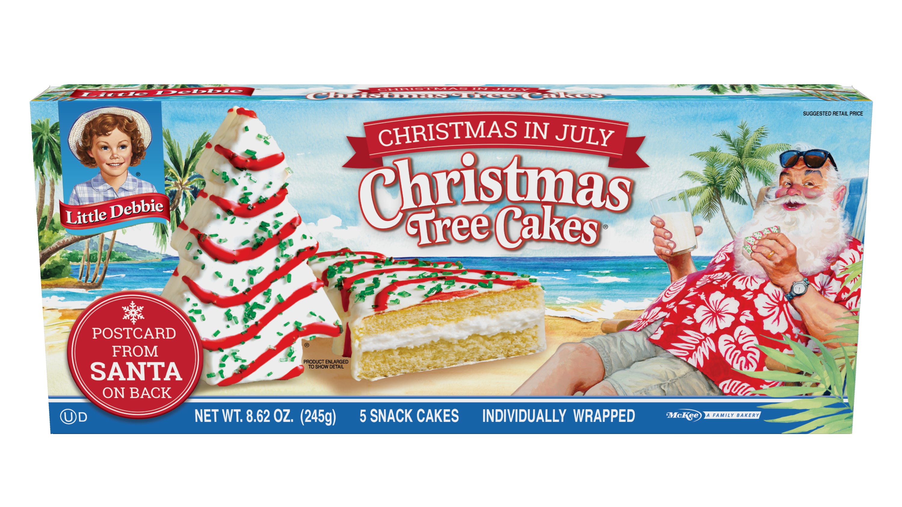 Where To Find Little Debbie S Christmas In July Cakes This Summer Little Debbie Christmas Cakes
