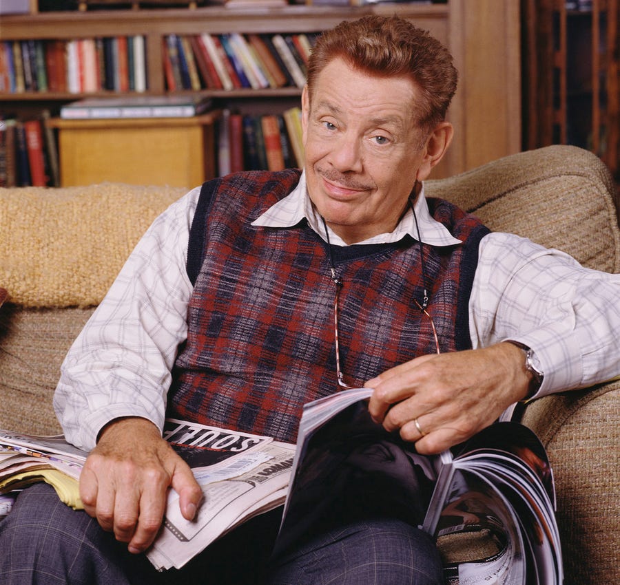 Actor Jerry Stiller, known for roles in "Seinfeld" and "The King of Queens" and father to Ben Stiller, has died at 92.      Ben, 54, confirmed his father's death early Monday morning, writing he "passed away from natural causes" on Twitter.    ​​​​​​​"He was a great dad and grandfather, and the most dedicated husband to Anne for about 62 years," he added. "He will be greatly missed. Love you Dad."