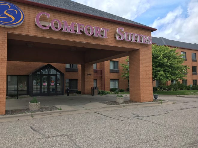 The city ordered all persons to vacate the Comfort Suites on 300 N. Division St. by June 28, prohibiting access to everyone save for city staff, police and contractors. The order came as part of a raze or repair order from the city because of long-standing mold and structural integrity issues with the hotel. The hotel has 60 days to put in place a repair plan or tear down.