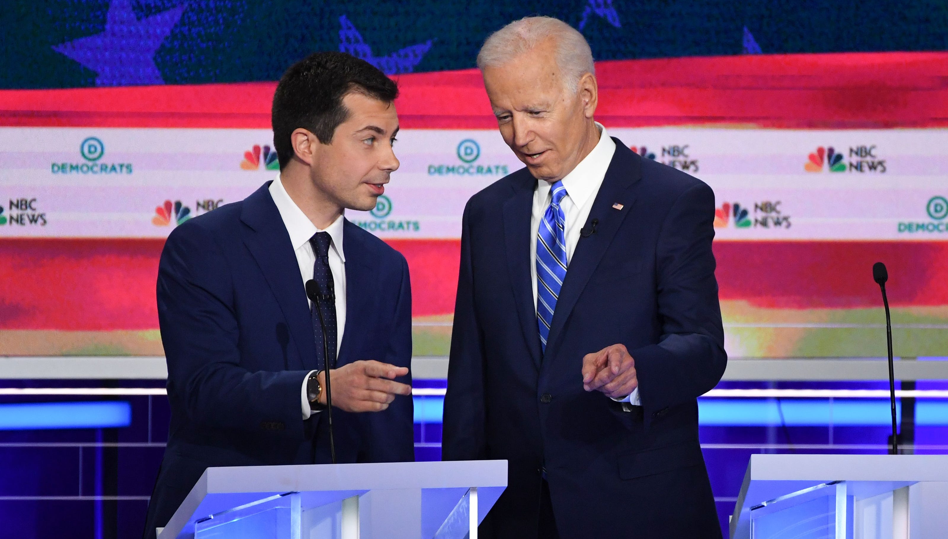 2020 Election Joe Biden And Pete Buttigieg Try To Reach