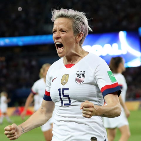 Megan Rapinoe carried the U.S. past France with...