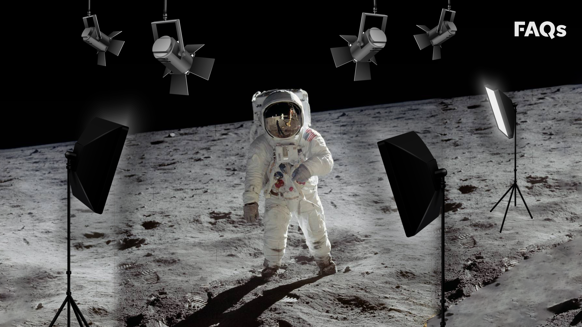 can you see evidence of moon landing from earth
